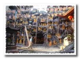 上海天光禅寺五百罗汉群雕