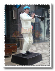 芜湖万达广场乐队雕塑系列